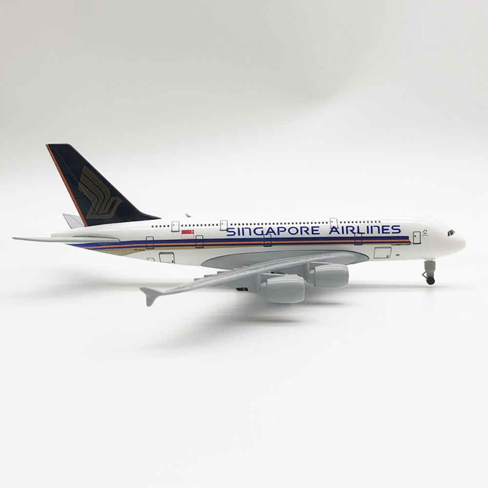 Kids Toys Singapore - Model Pesawat 18Cm Airbus A380 Mainan