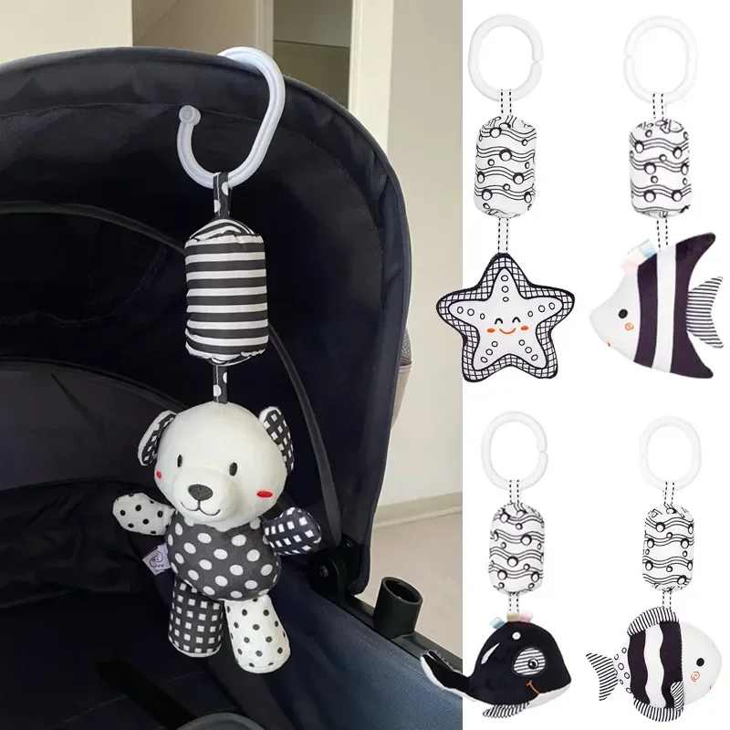 Kids Toys New Born - Boneka mewah lonceng gantung untuk kereta
