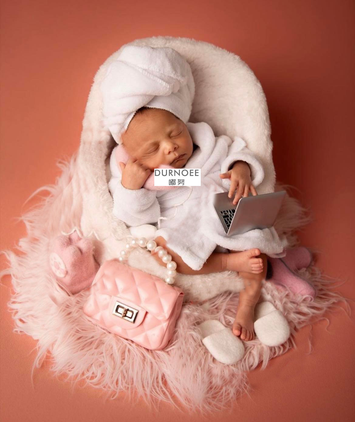 Kids Toys New Born - Properti Fotografi Baru Lahir, Boneka Wol