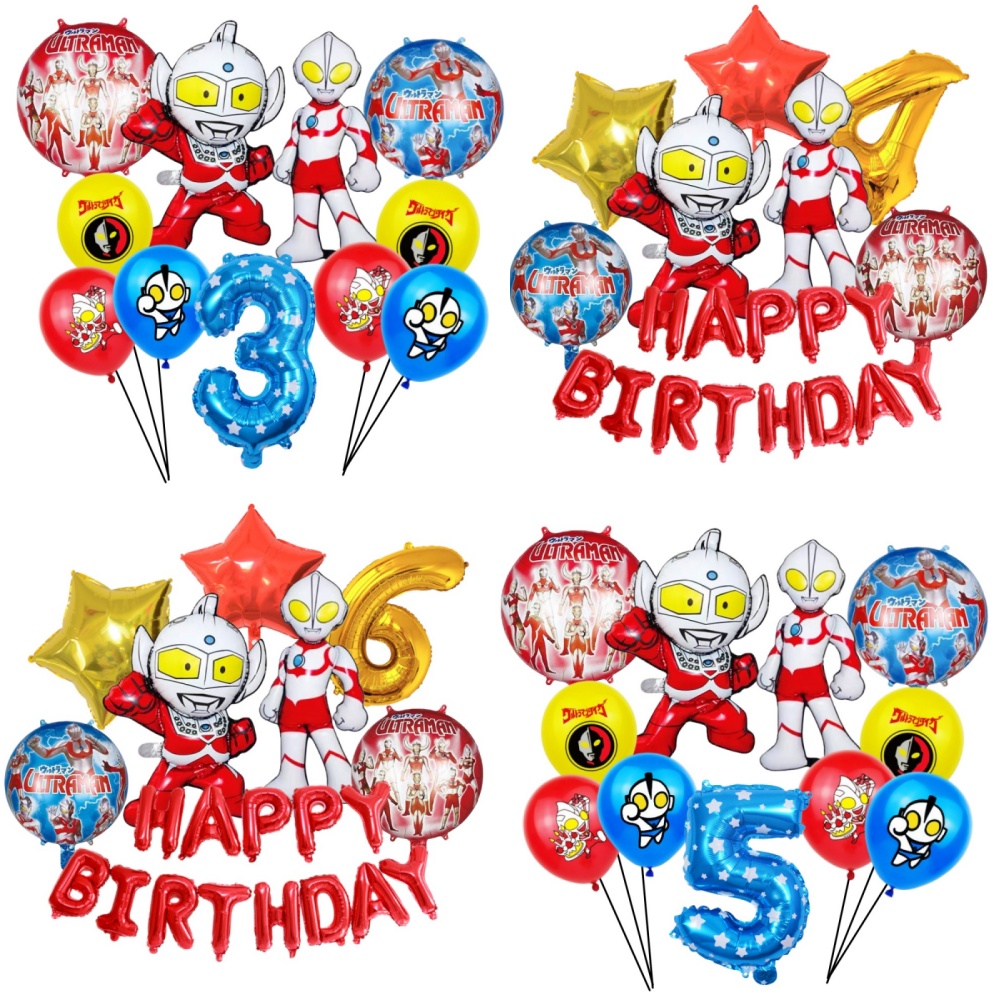 Banner Kids Toys - Dekorasi Pesta Ulang Tahun Bertema Ultraman