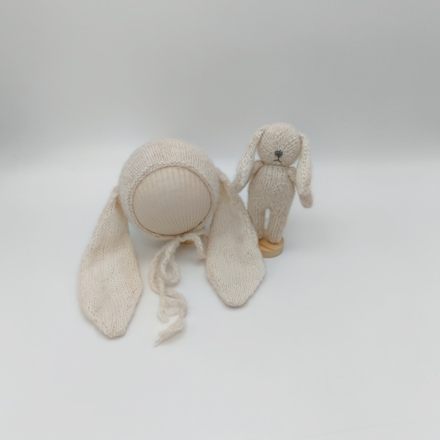 Kids Toys New Born - Set topi properti fotografi bayi, boneka