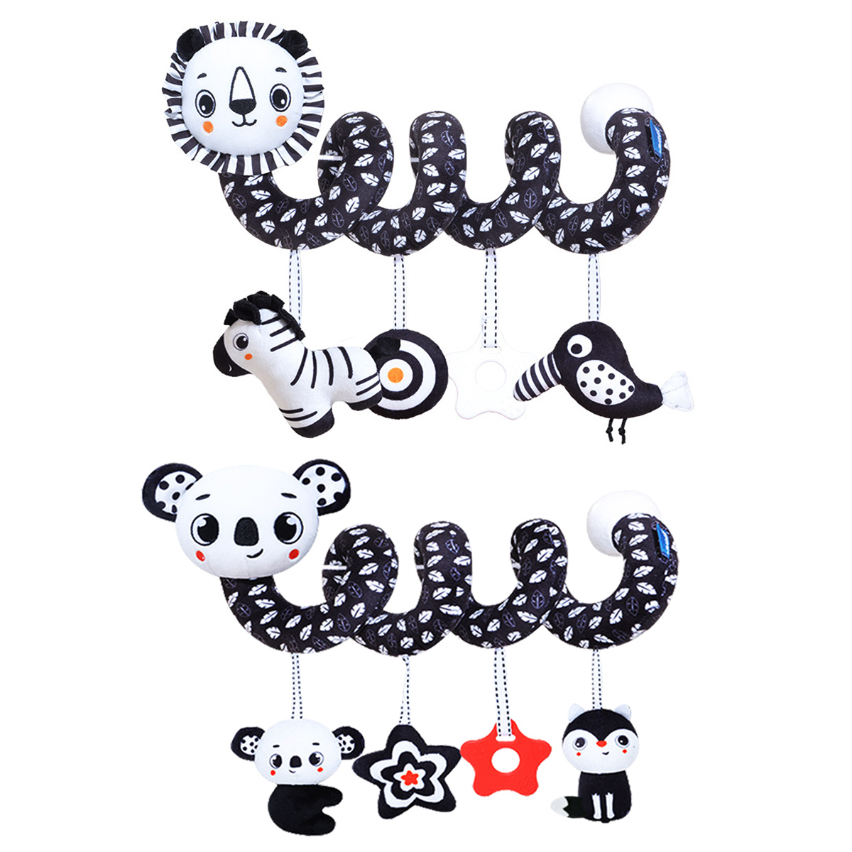 Kids Toys New Born - Mainan Gantung Spiral Plush Bayi untuk