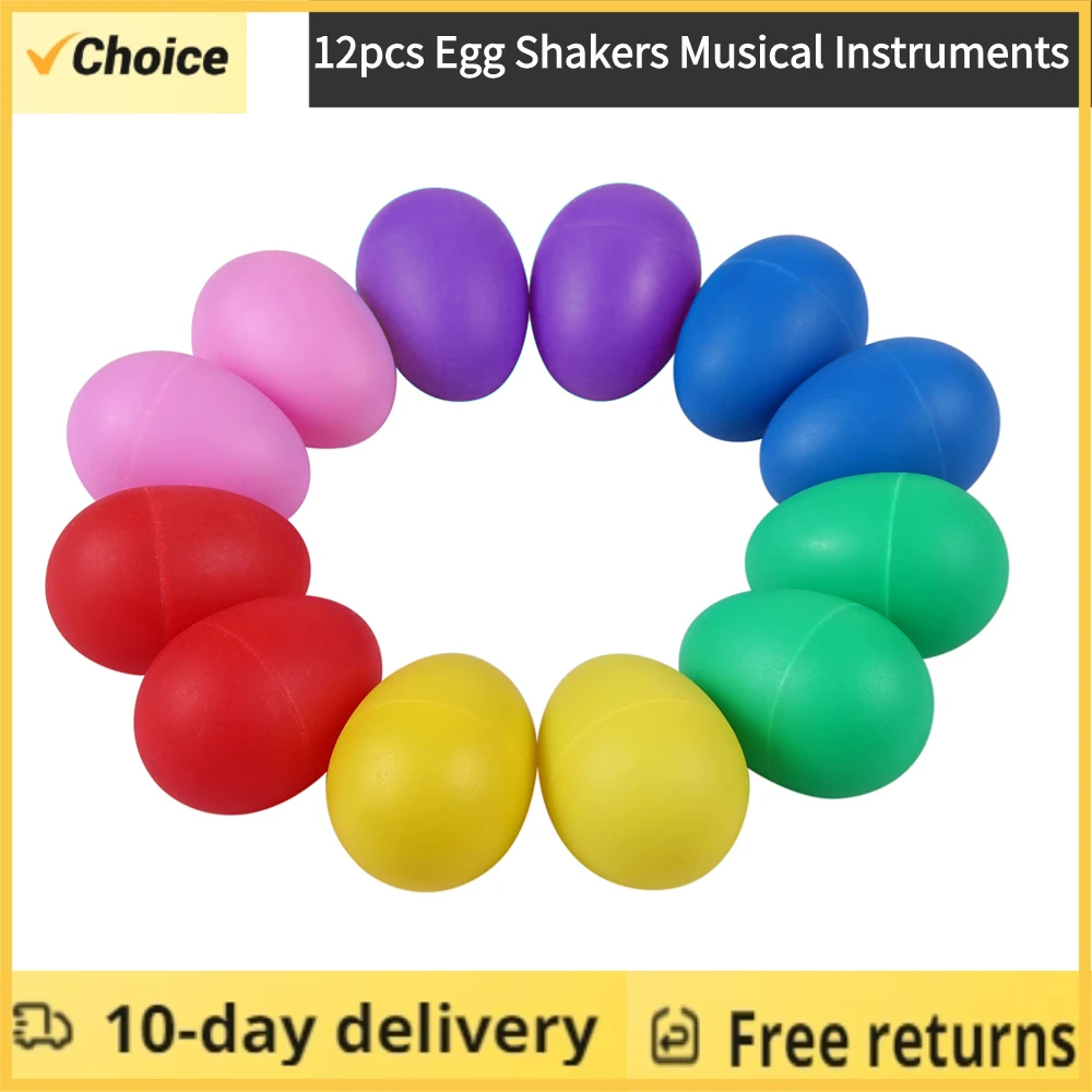 Kids Toys Easter - 12 Buah Pengocok Telur Paskah untuk