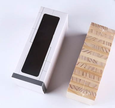 Permainan Menumpuk Balok Kayu  - Wooden Blocks Stacking ulasan dan harga