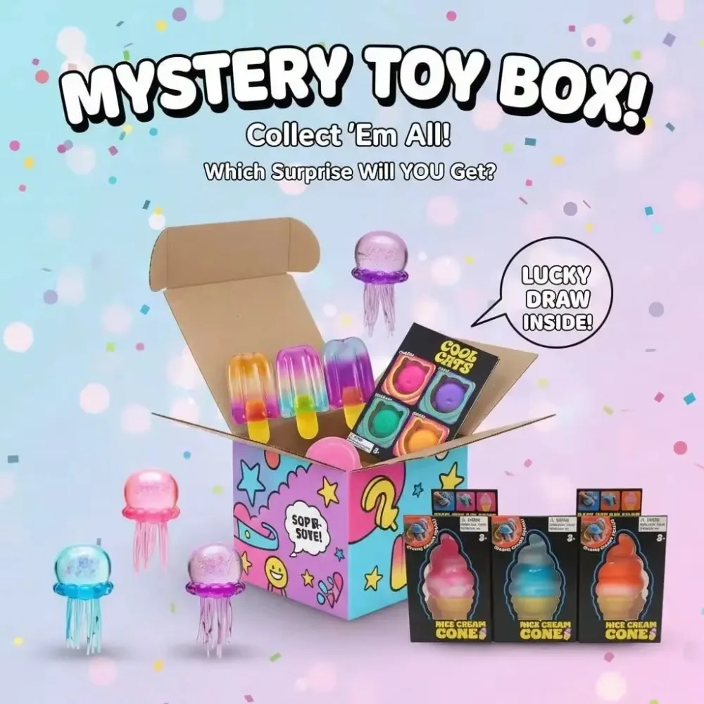 Kotak Misteri Squishy, Set Mai - Kids' Toys ulasan dan harga