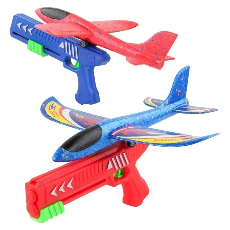Mainan pesawat busa 24/34cm an - Catapult Launcher Toy ulasan dan harga