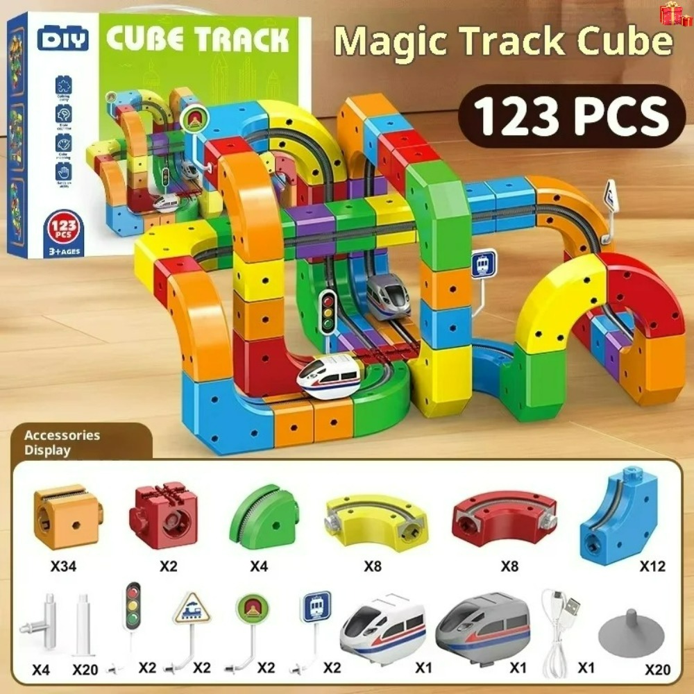Set Rel Magnetik Elektrik deng - Kids Toys Vehicle ulasan dan harga