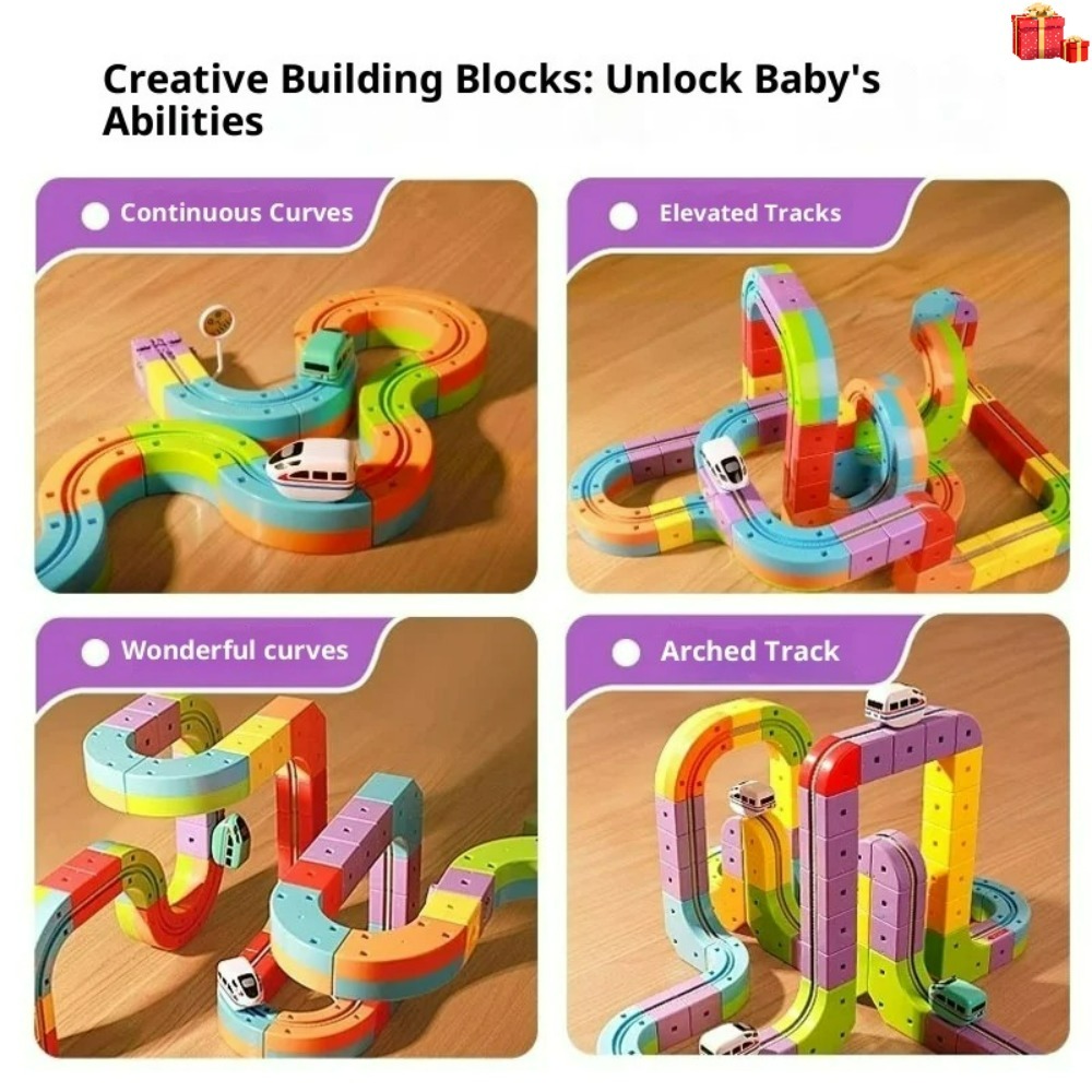 Set Rel Magnetik Elektrik deng - Kids Toys Vehicle ulasan dan harga