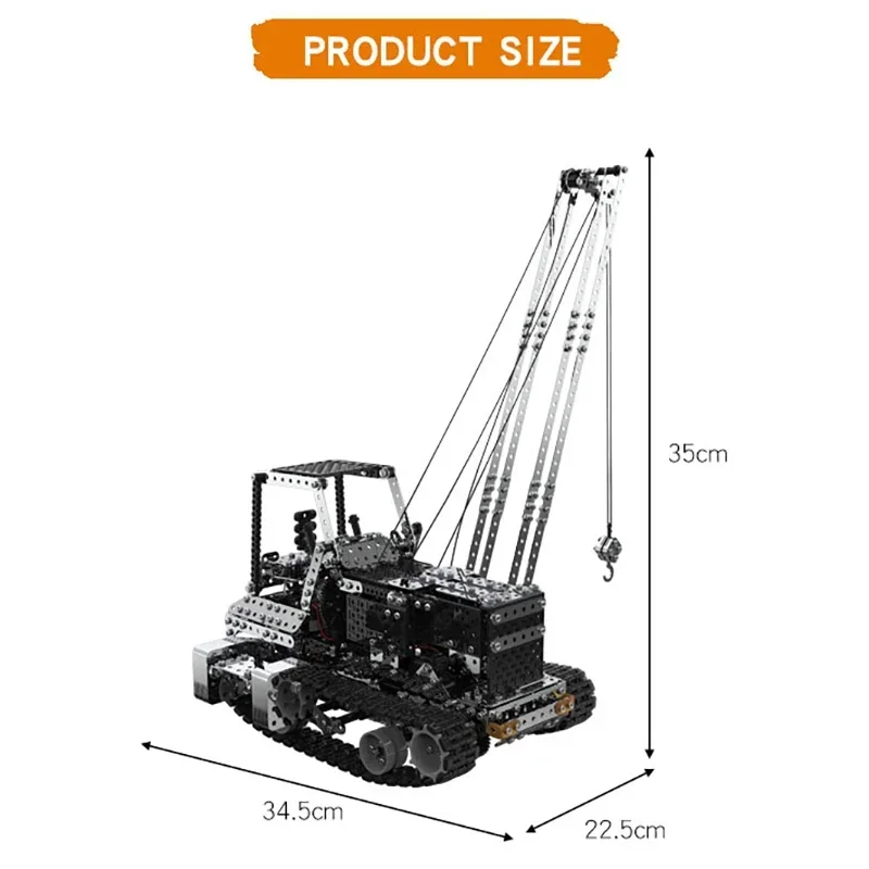 Truk Derek RC Logam DIY, Derek - Kids Toys Vehicle ulasan dan harga