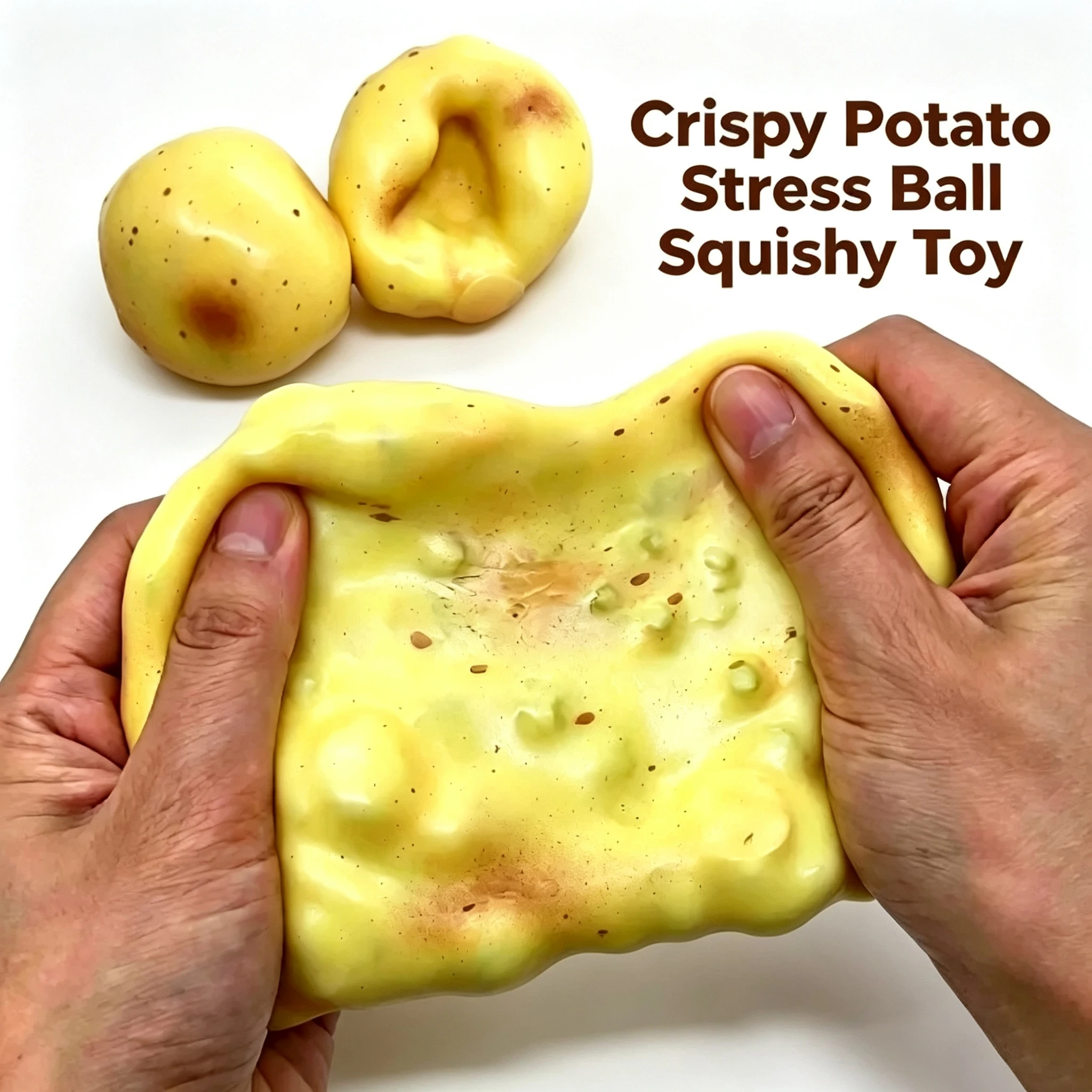 Bola Stres Squishy Kentang Ren - Kids' Toys ulasan dan harga
