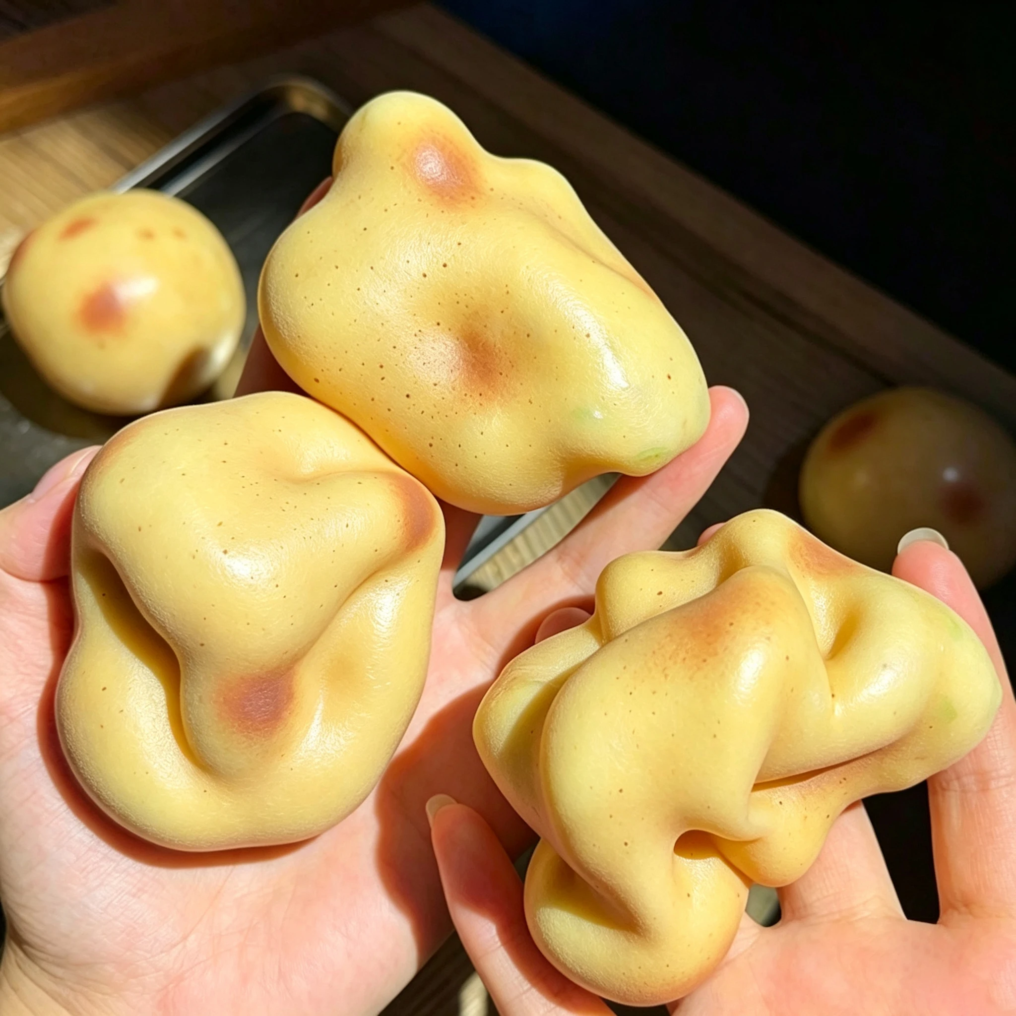 Bola Stres Squishy Kentang Ren - Kids' Toys ulasan dan harga