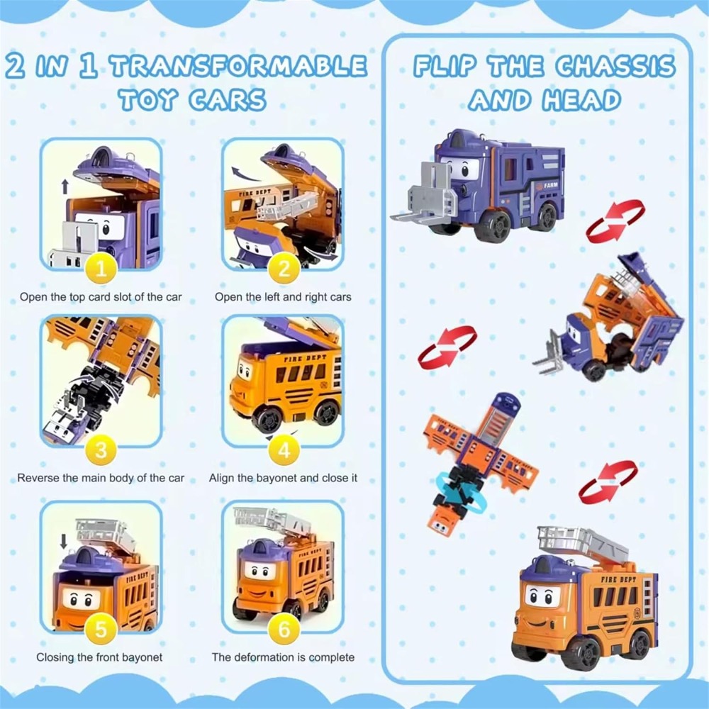 Mobil Flip Racers yang Dapat B - Kids Toys Vehicle ulasan dan harga