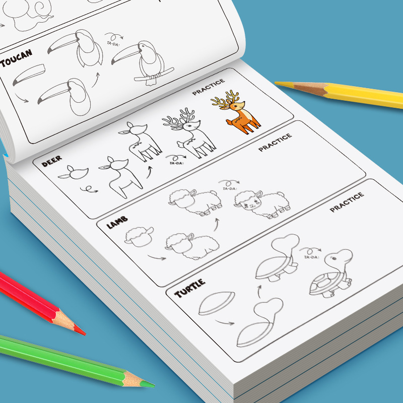 Buku Menggambar Langkah-Langka - Kids Toys Drawing Easy ulasan dan harga
