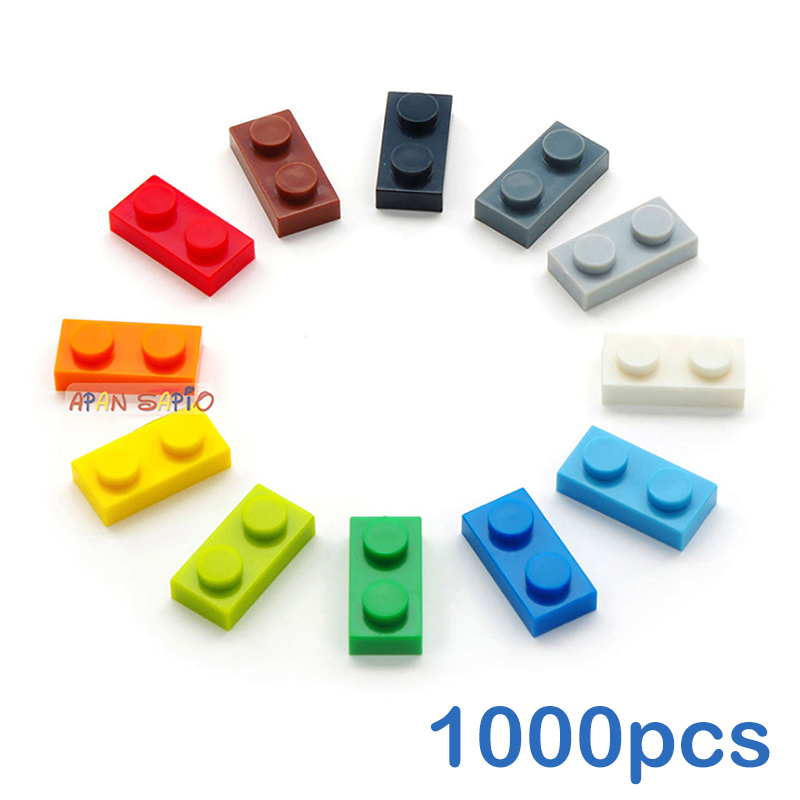 1000 Buah 1X2 Dots DIY Blok Ba - Kids Toys Under 1000 ulasan dan harga