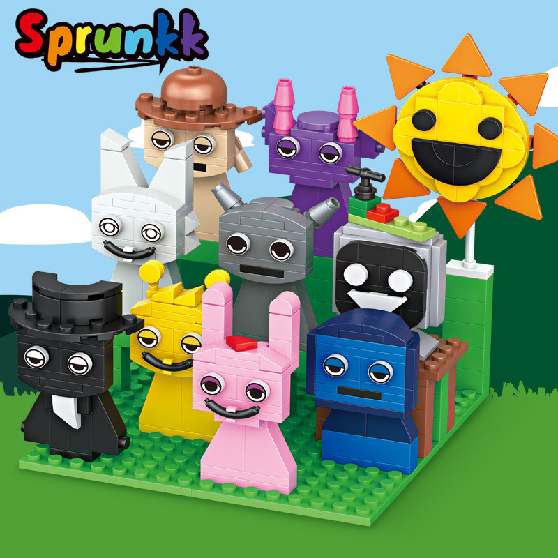 9 Buah Set Blok Bangunan Figur - Kids Toys Easter ulasan dan harga