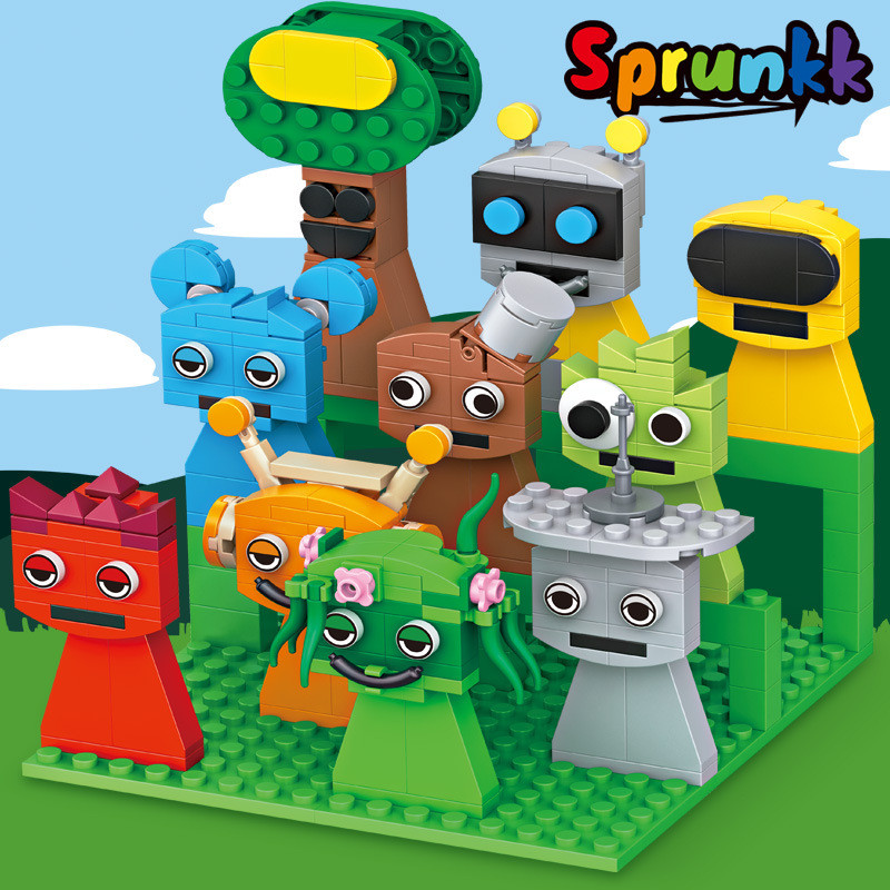 9 Buah Set Blok Bangunan Figur - Kids Toys Easter ulasan dan harga