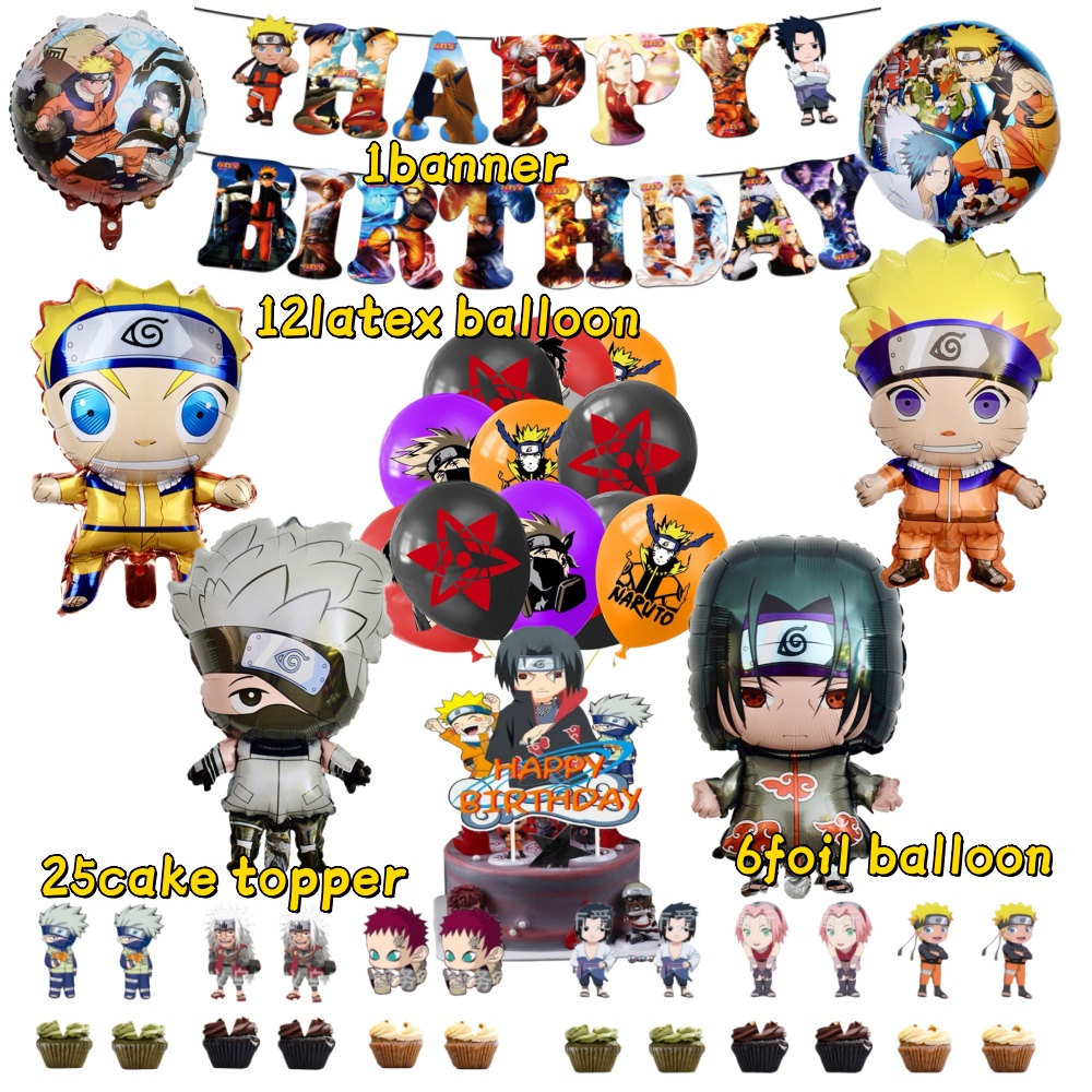 Balon Foil Naruto 12 inci DIY  - Banner Kids Toys ulasan dan harga