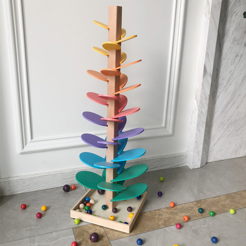 Pohon Musik Pelangi, Mainan Su - Wooden Blocks Stacking ulasan dan harga