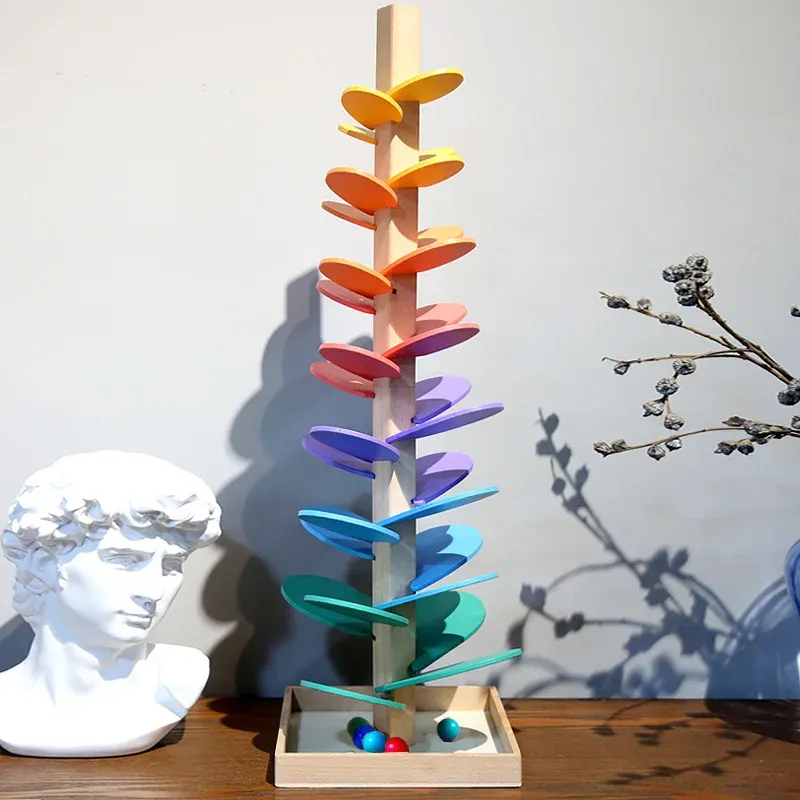 Pohon Musik Pelangi, Mainan Su - Wooden Blocks Stacking ulasan dan harga