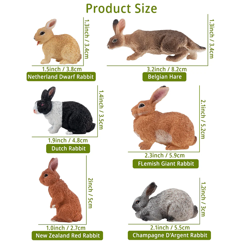 12 buah mainan Model hewan per - Kids Toys Easter ulasan dan harga