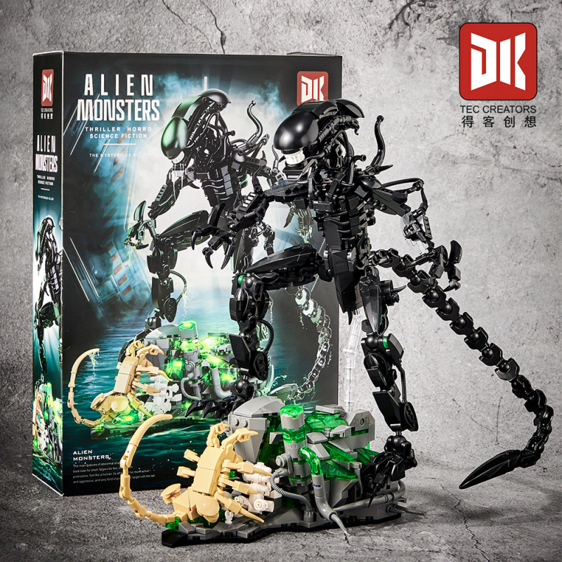 Mainan Blok Bangunan MOC Xenom - Xenomorph Kids Toys ulasan dan harga