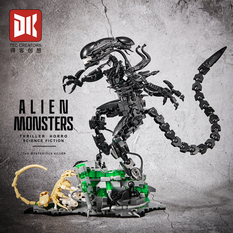 Mainan Blok Bangunan MOC Xenom - Xenomorph Kids Toys ulasan dan harga
