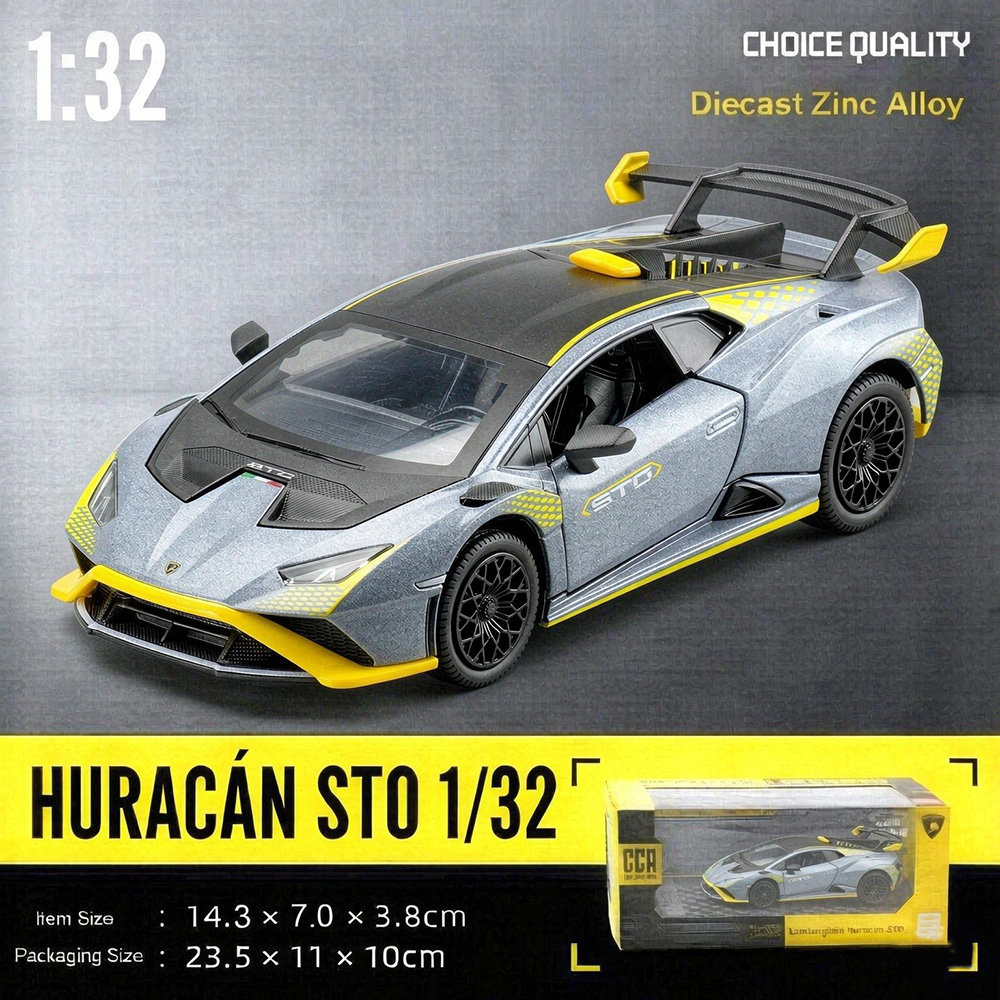 CCA 1:32 Lamborghini Huracan S - Kids Toys Vehicle ulasan dan harga