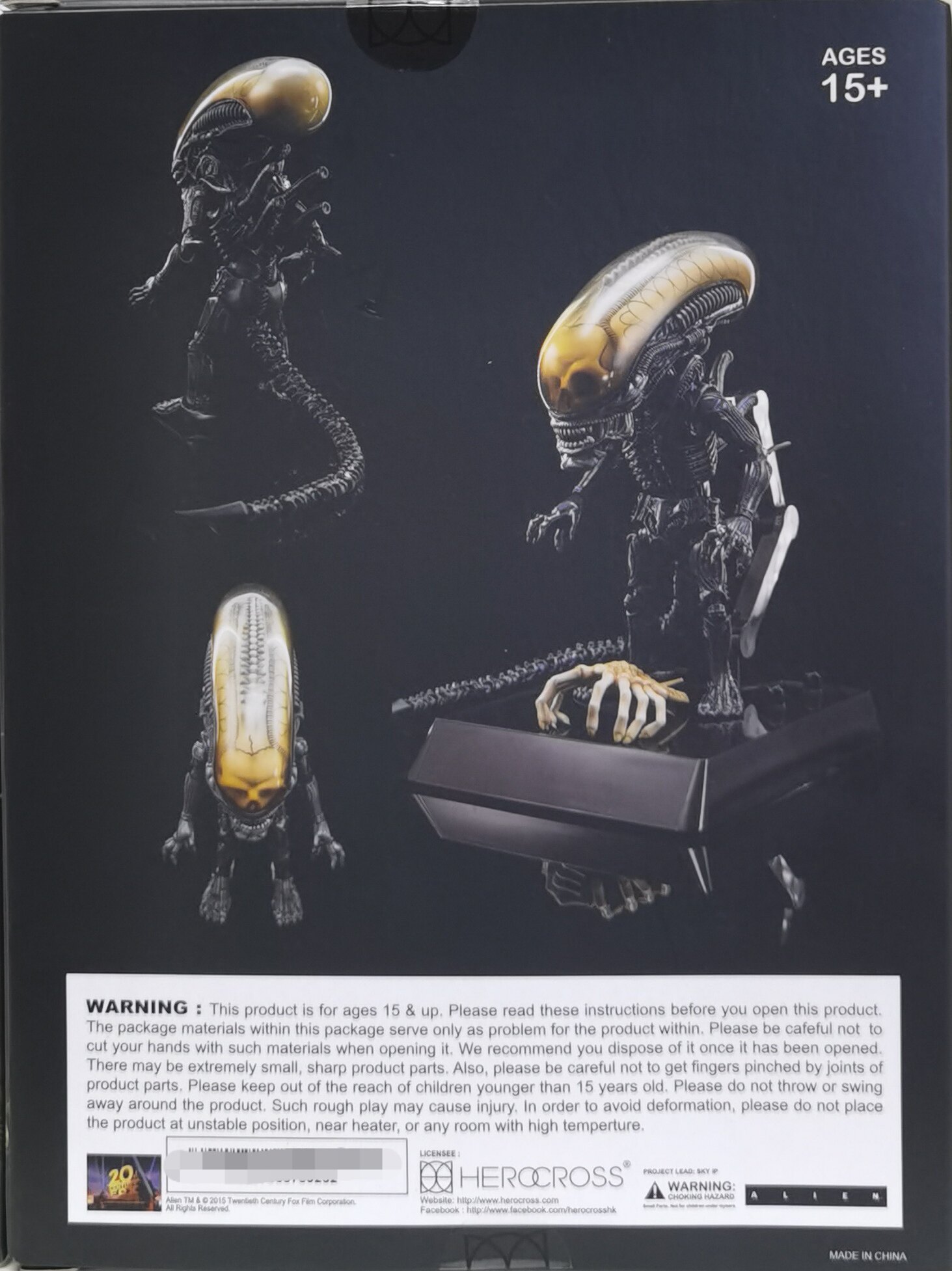 Figur Aksi Artikulasi Xenomorp - Xenomorph Kids Toys ulasan dan harga