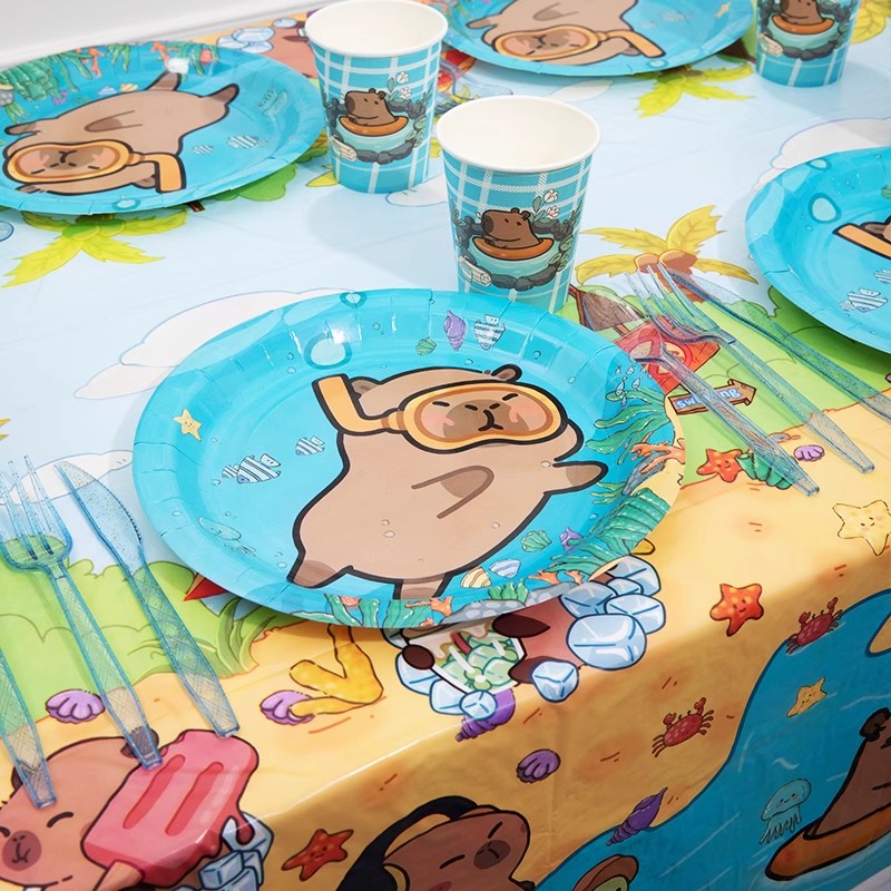Perlengkapan Pesta Kapibara Ka - Banner Kids Toys ulasan dan harga