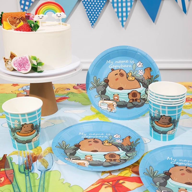 Perlengkapan Pesta Kapibara Ka - Banner Kids Toys ulasan dan harga