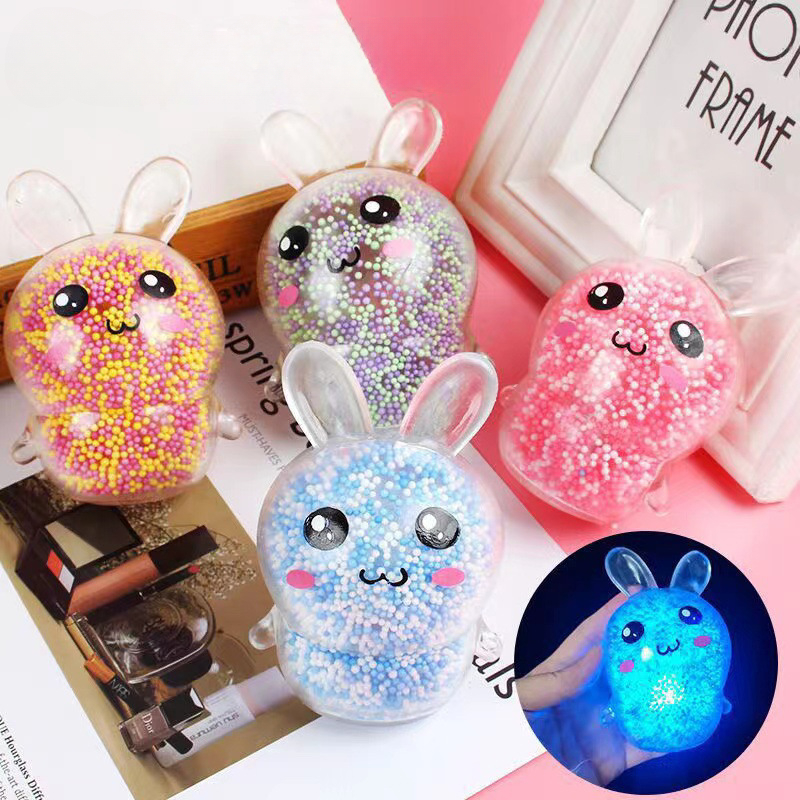 1/6 buah bola stres kelinci Sq - Kids Toys Easter ulasan dan harga