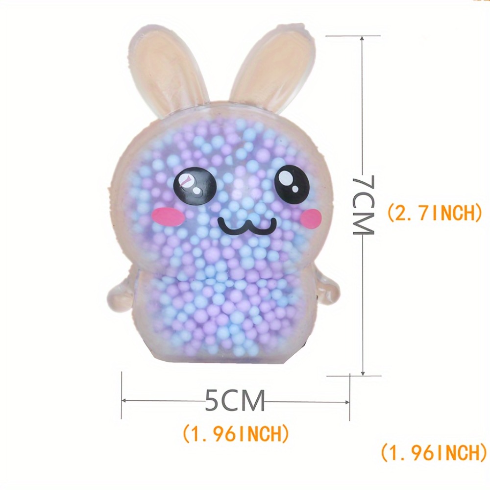 1/6 buah bola stres kelinci Sq - Kids Toys Easter ulasan dan harga