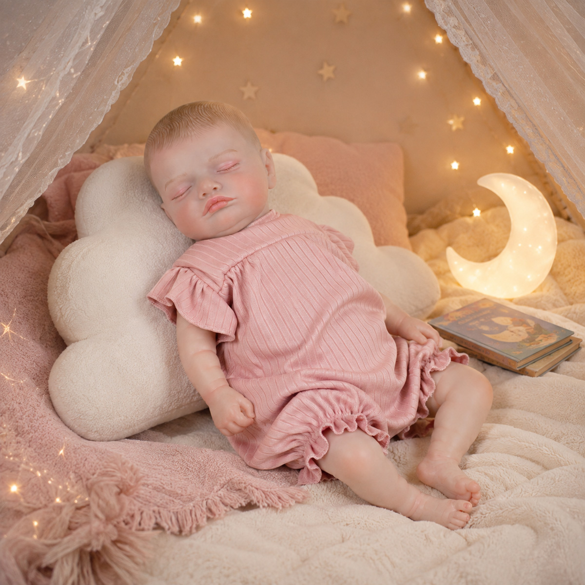 Boneka Bayi Reborn 50CM yang M - Kids Toys New Born ulasan dan harga