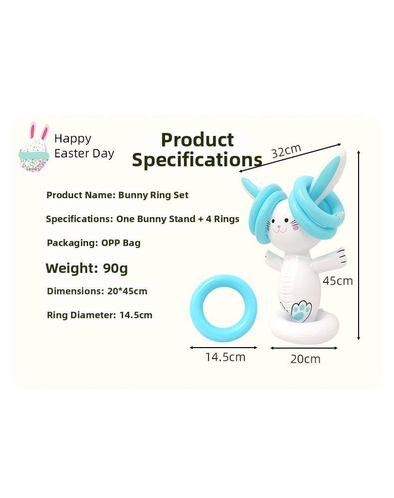 Permainan Lempar Cincin Kelinc - Kids Toys Easter ulasan dan harga