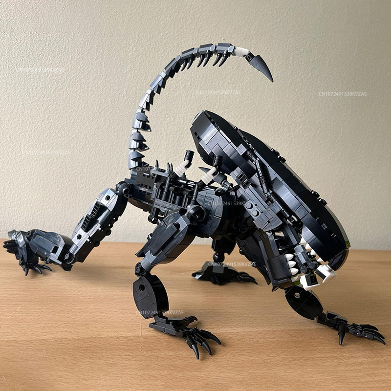 MOC Aliened Monster Block Acti - Xenomorph Kids Toys ulasan dan harga