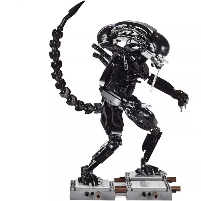 MOC Aliened Monster Block Acti - Xenomorph Kids Toys ulasan dan harga